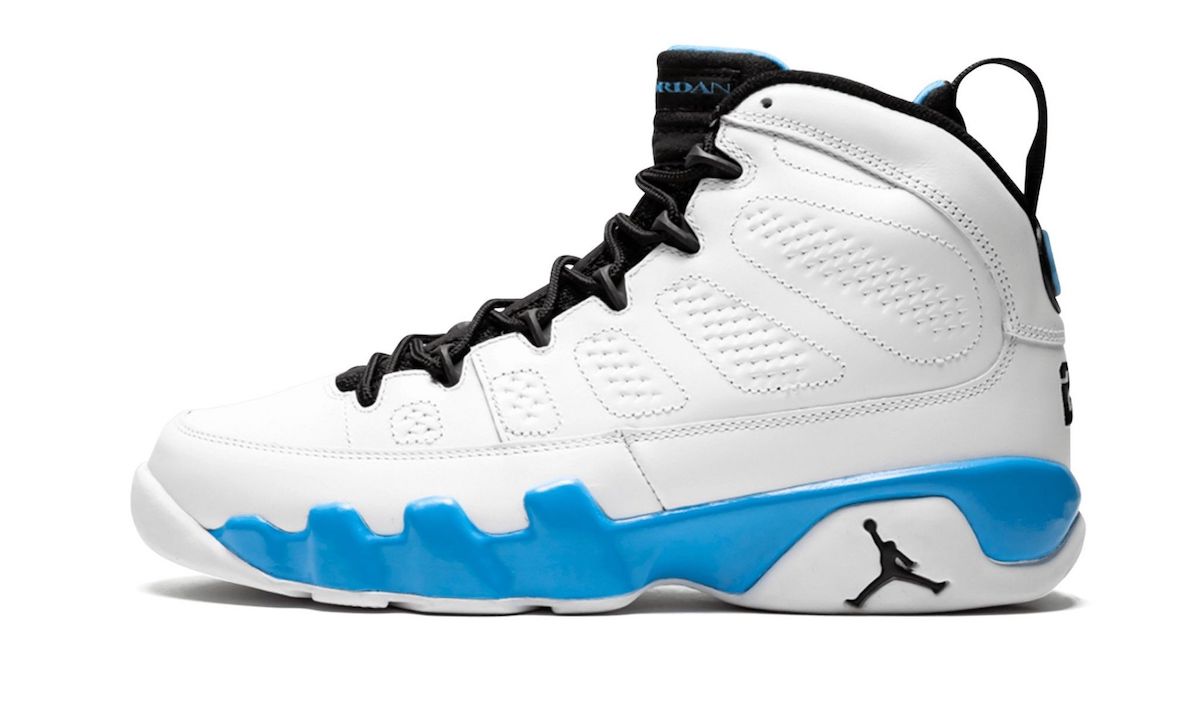 Air Jordan 9 Powder Blue UNC 302370-103 Release Date