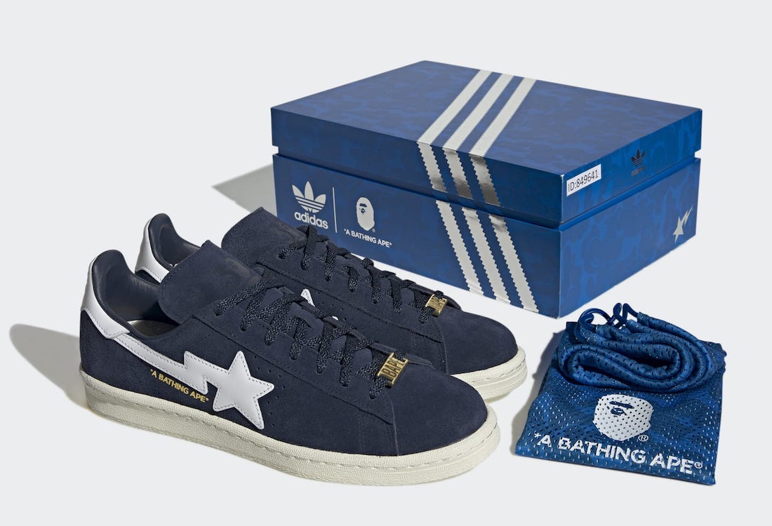 Bape adidas Campus 80s ID4770 Release Date