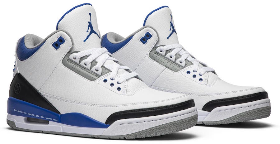 Fragment Design Air Jordan 3 Sample