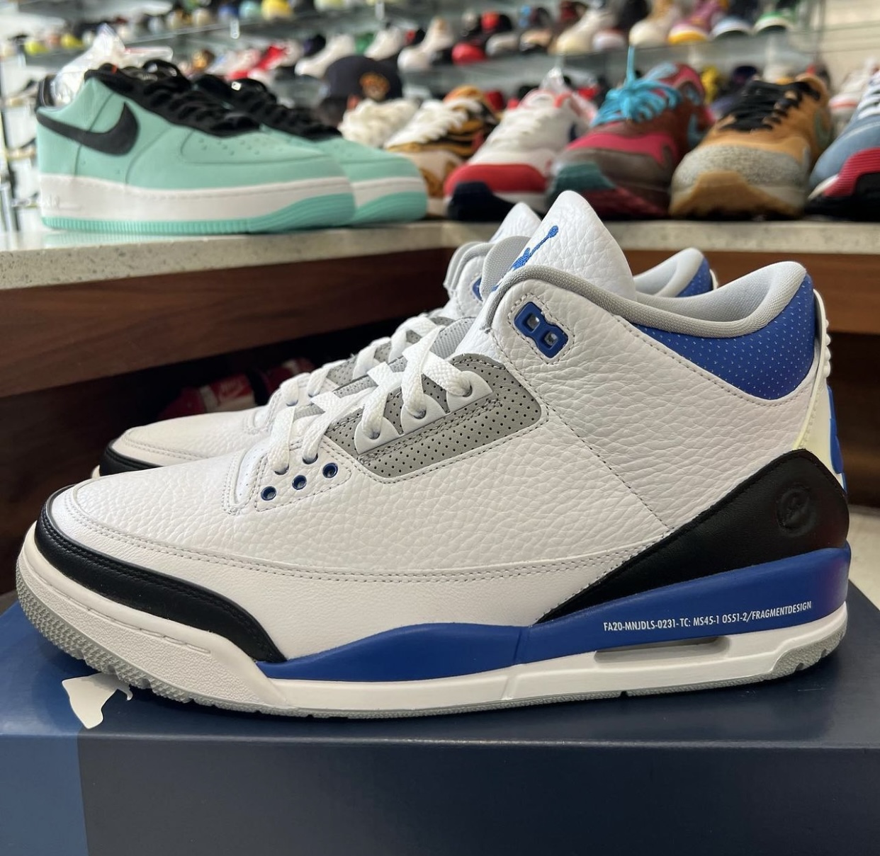 Fragment x Air Jordan 3 Sample