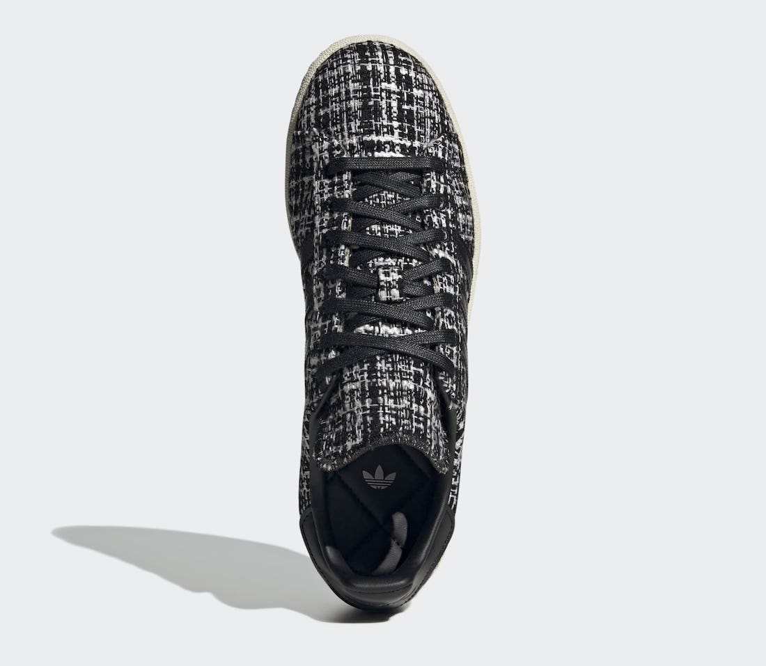 Invincible DayZ adidas Campus Black Tweed HP2821 Release Date