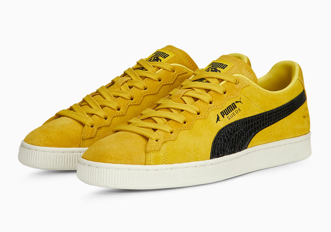 Jeff Staple PUMA Suede Yellow Black 391567-01 Release Date