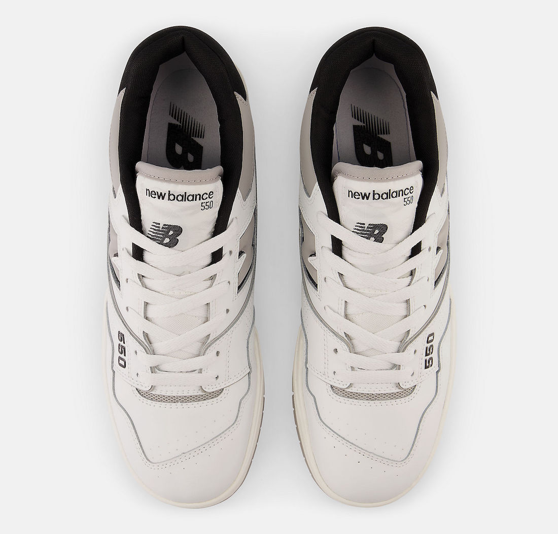 New Balance 550 White Grey Black BB550NCL Release Date