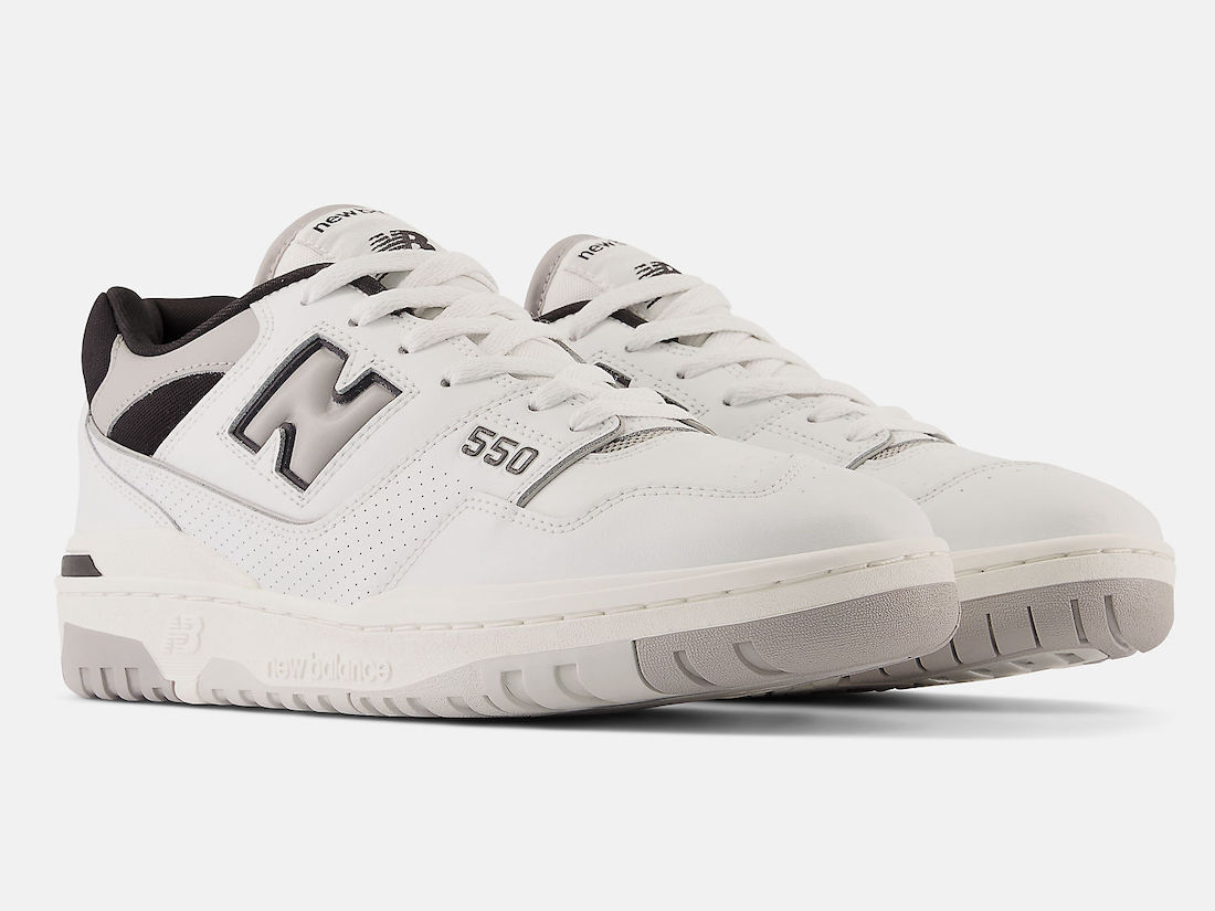 New Balance 550 White Grey Black BB550NCL Release Date