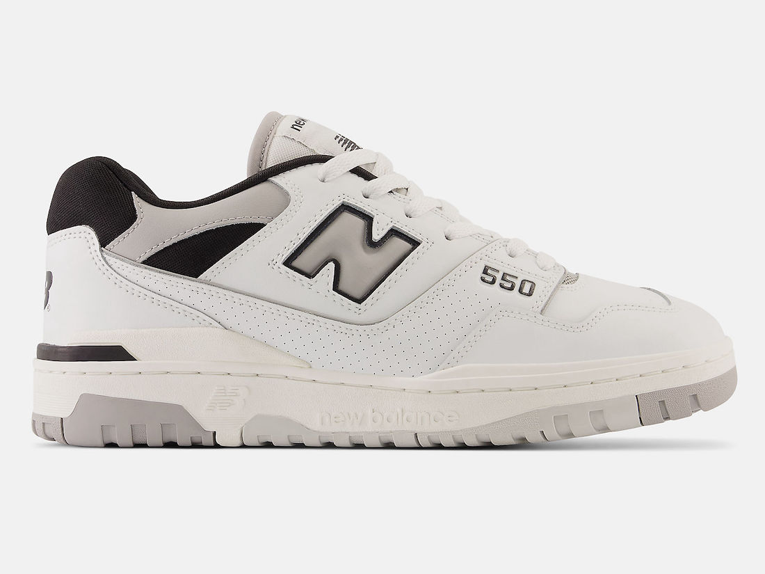 New Balance 550 White Grey Black BB550NCL Release Date