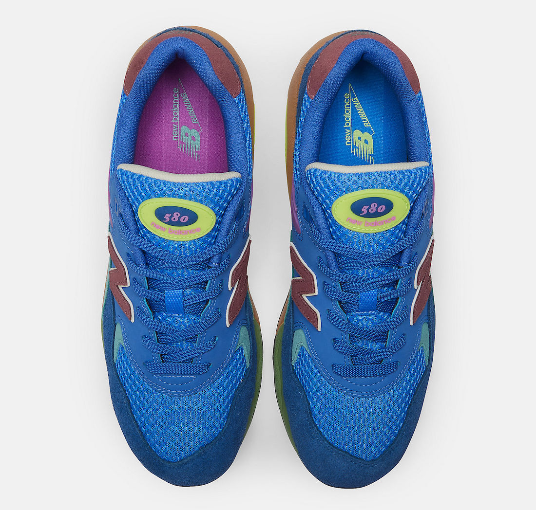 New Balance 580 Blue Multi-Color MT580HSB Release Date