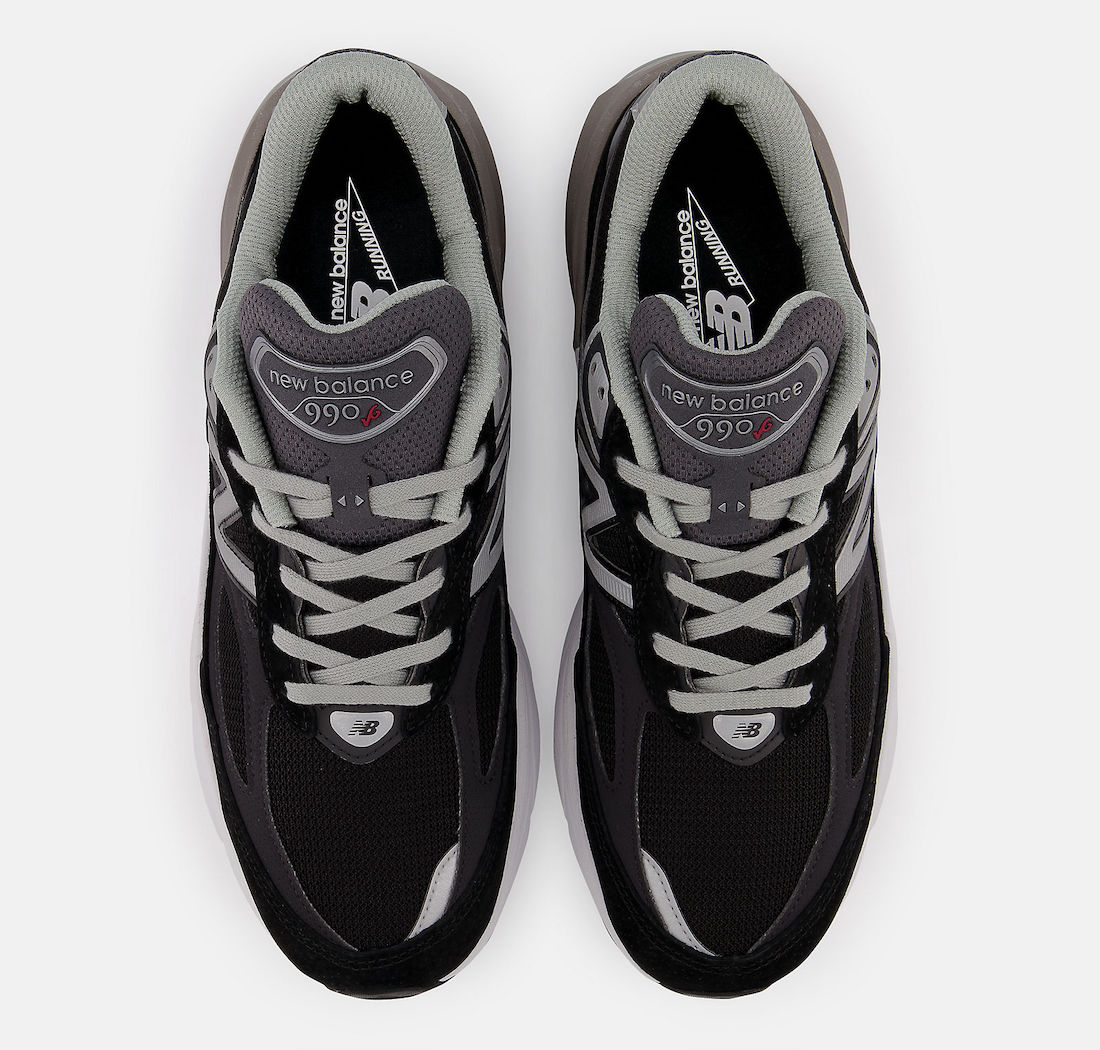 New Balance 990v6 Black Grey M990BK6 Release Date