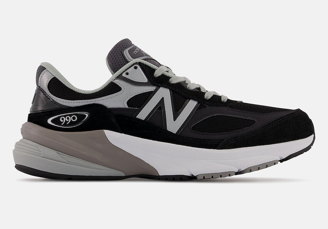 New Balance 990v6 Black Grey M990BK6 Release Date