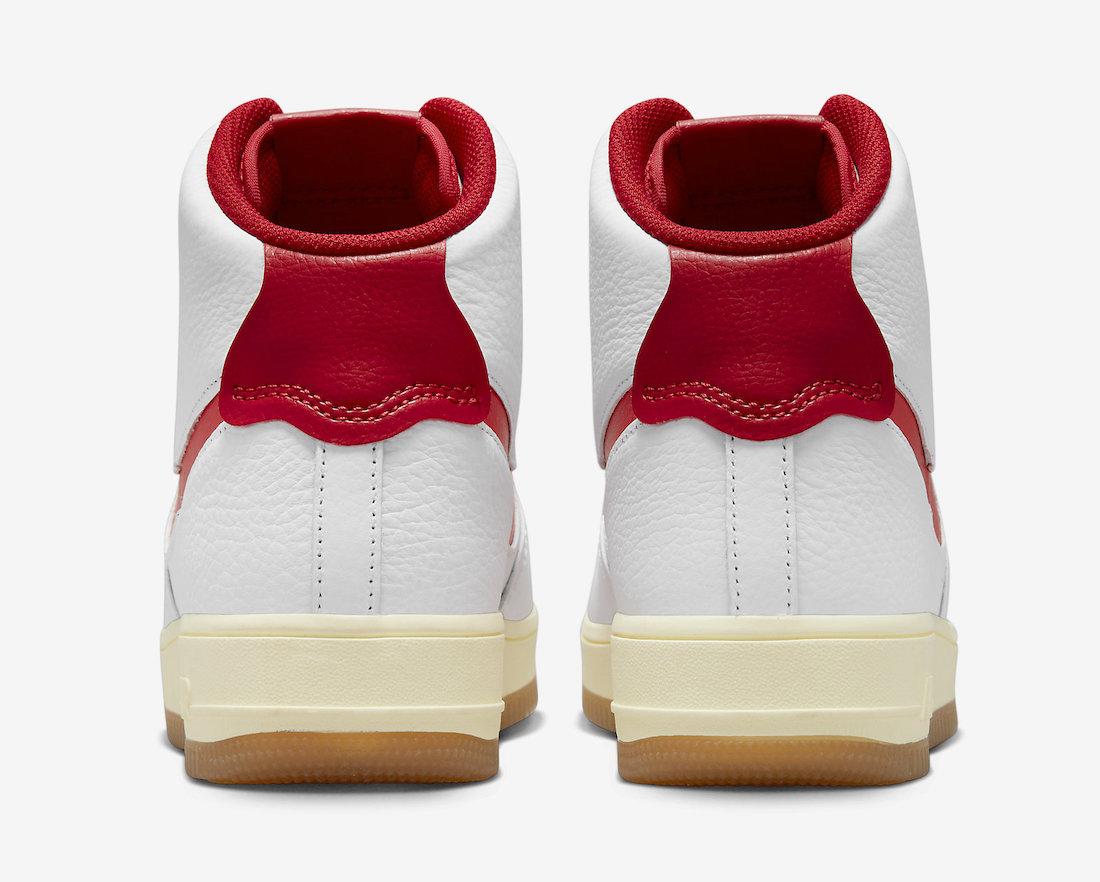 Nike Air Force 1 High Sculpt White Red FN3500-100 Release Date