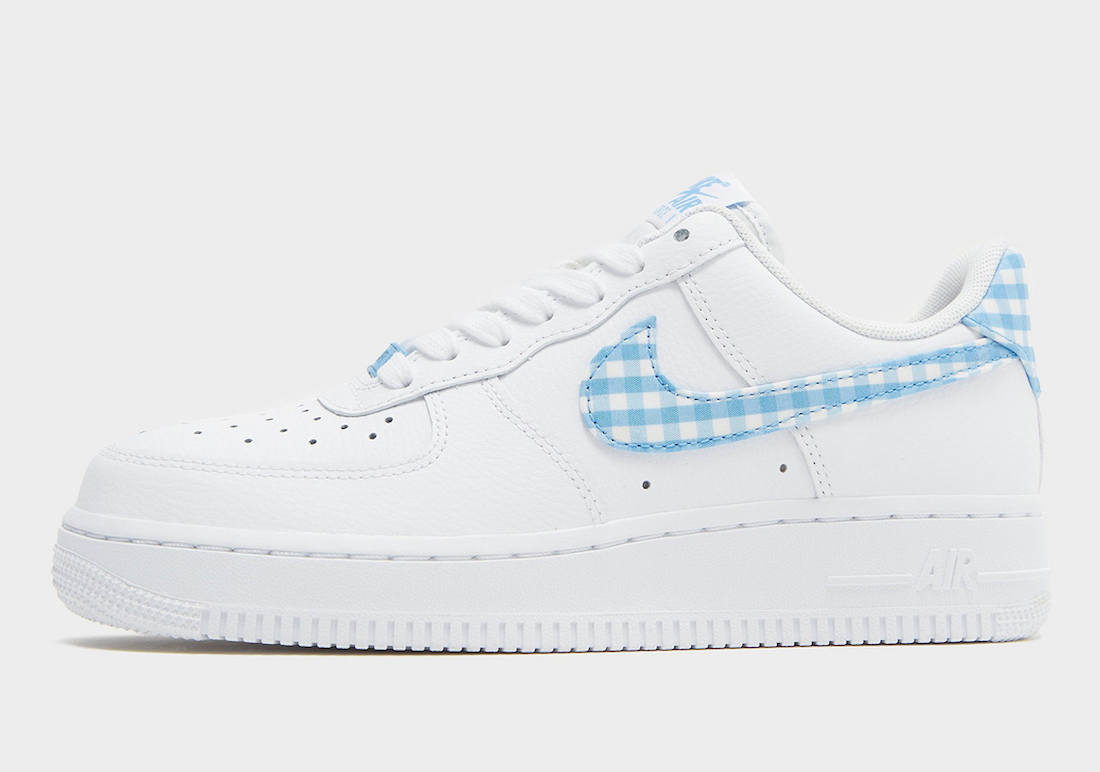 Nike Air Force 1 Low Blue Gingham Release Date