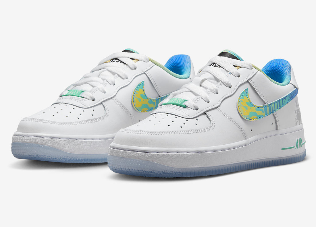 Nike Air Force 1 Low GS Unlock Your Space FJ7691-191 Release Date