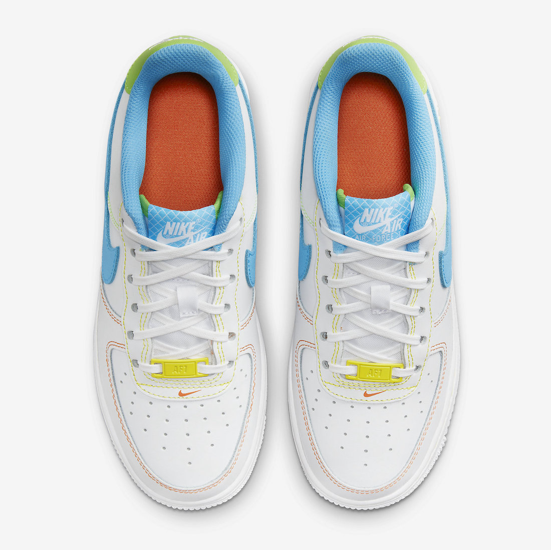 Nike Air Force 1 Low GS White Multi FJ4614-100 Release Date