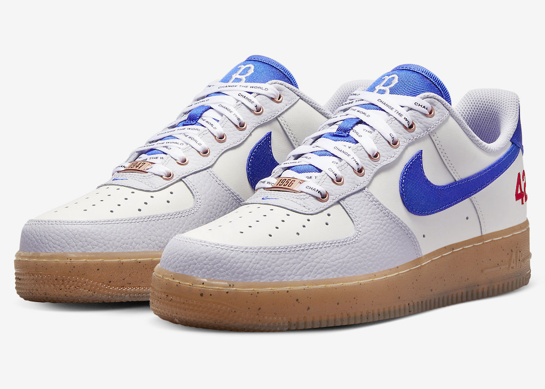 Nike Air Force 1 Low Jackie Robinson FN1868-100 Release Date