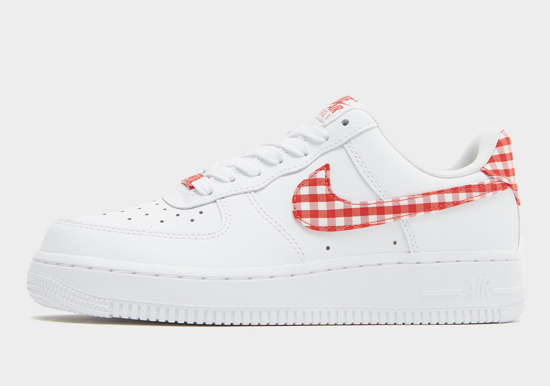 Nike Air Force 1 Low Red Gingham Release Date