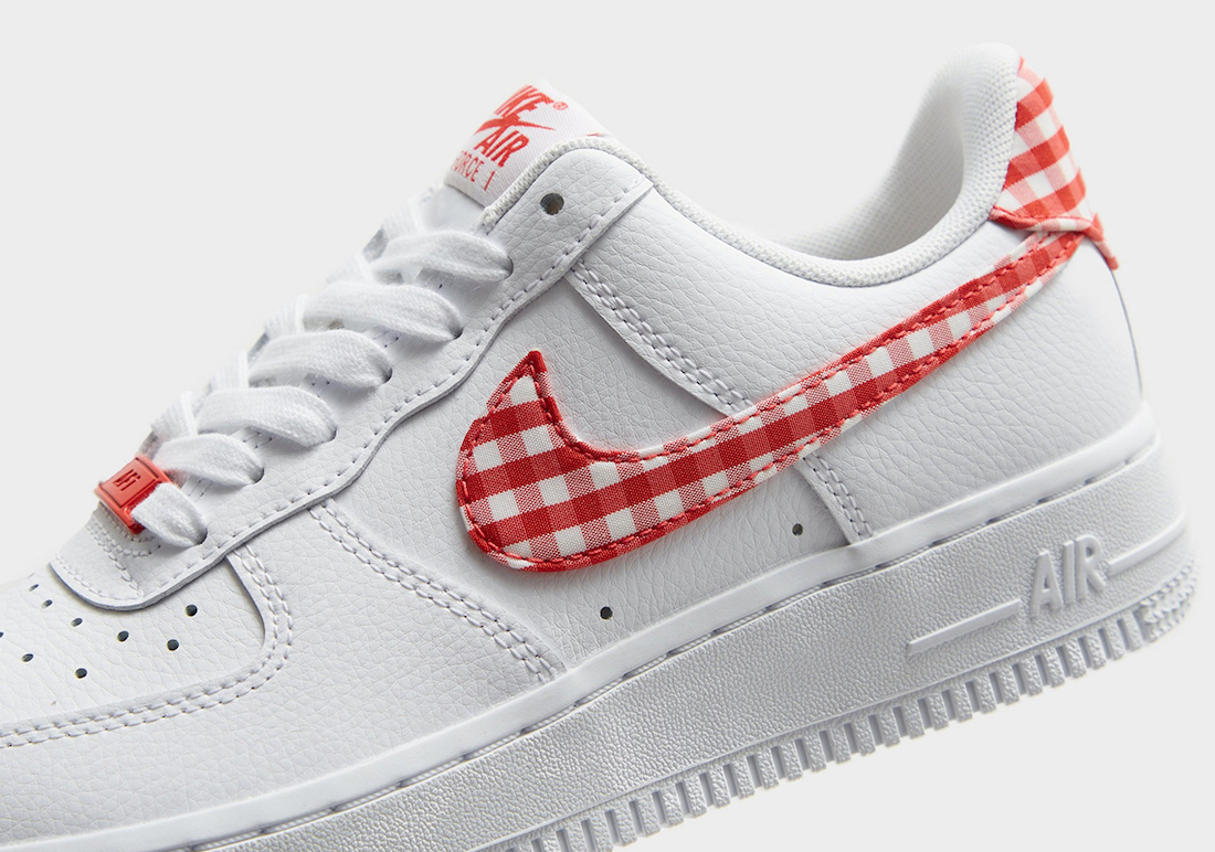 Nike Air Force 1 Low Red Gingham Release Date