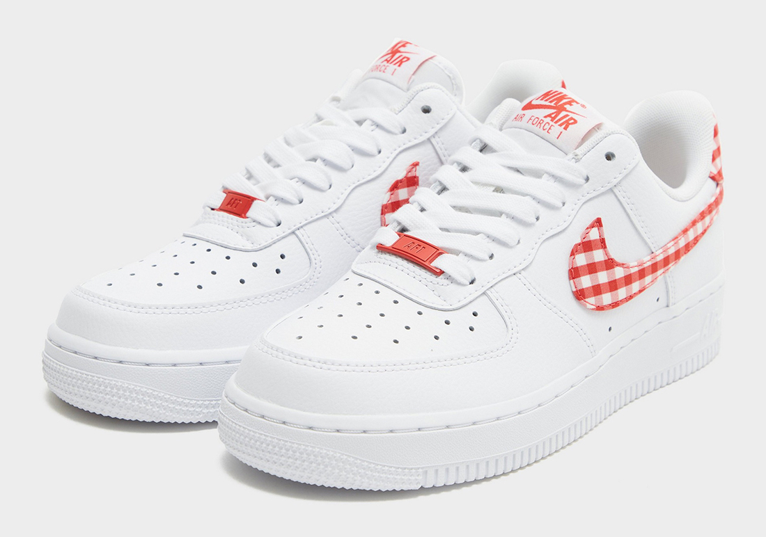 Nike Air Force 1 Low Red Gingham Release Date