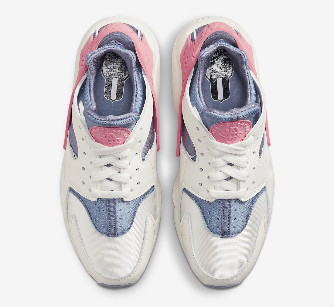 Nike Air Huarache Ashen Slate Coral Chalk Sail White DH4439-401 Release Date