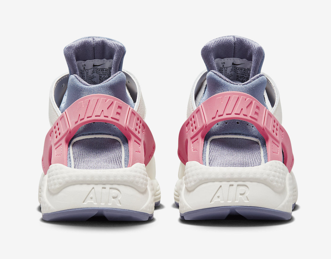 Nike Air Huarache Ashen Slate Coral Chalk Sail White DH4439-401 Release Date