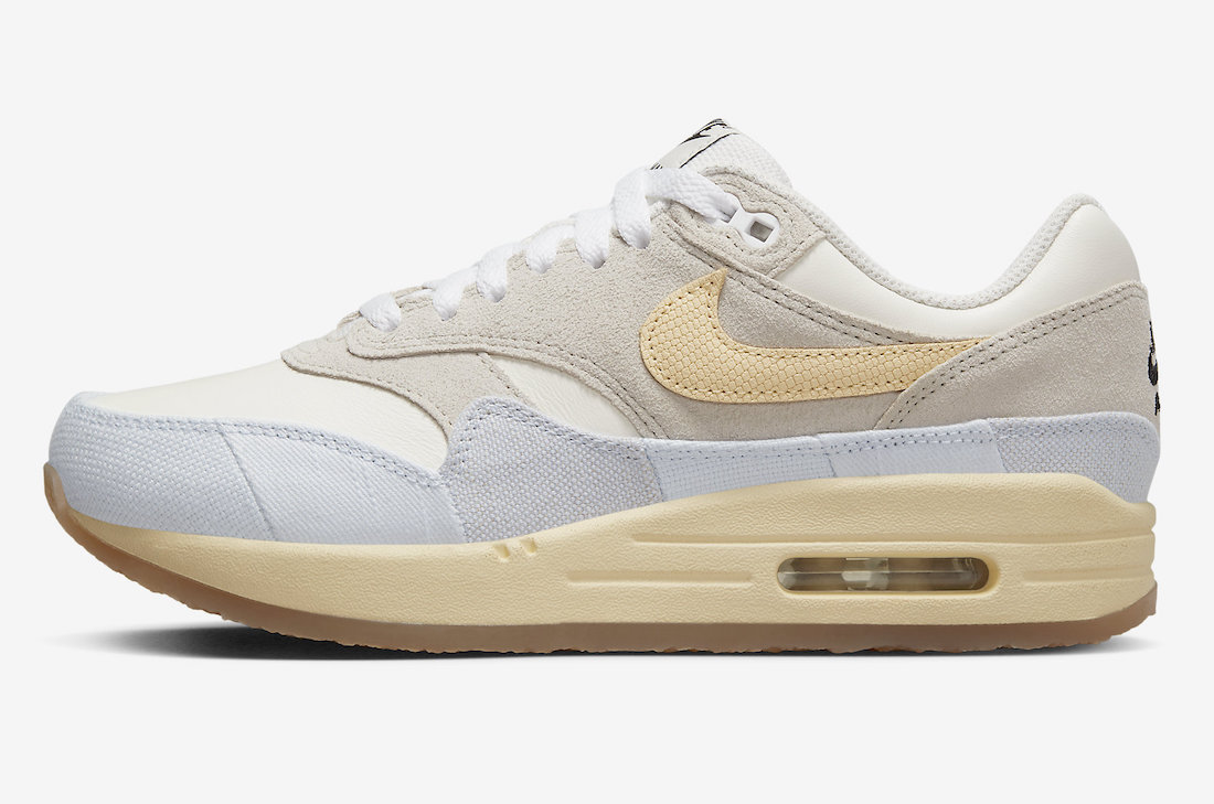 Nike Air Max 1 Crepe Light Bone Pale Vanilla FJ4735-001 Nike Air Max 1 Crepe Light Bone Pale Vanilla FJ4735-001