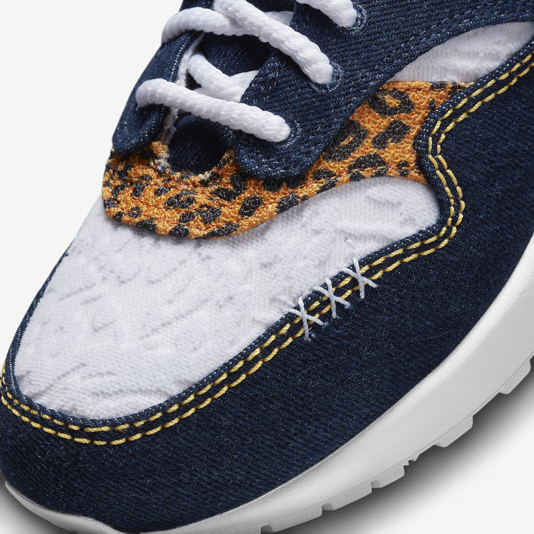 Nike Air Max 1 Premium Denim Leopard FJ4452-432 Release Date