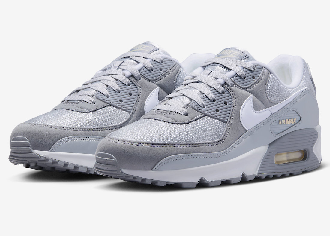 Nike Air Max 90 Grey Volt FJ4824-001