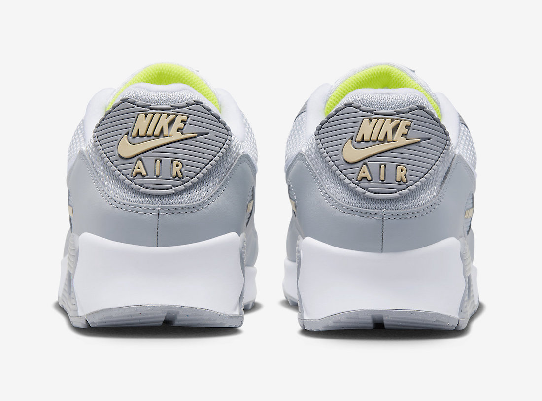 Nike Air Max 90 Grey Volt FJ4824-001