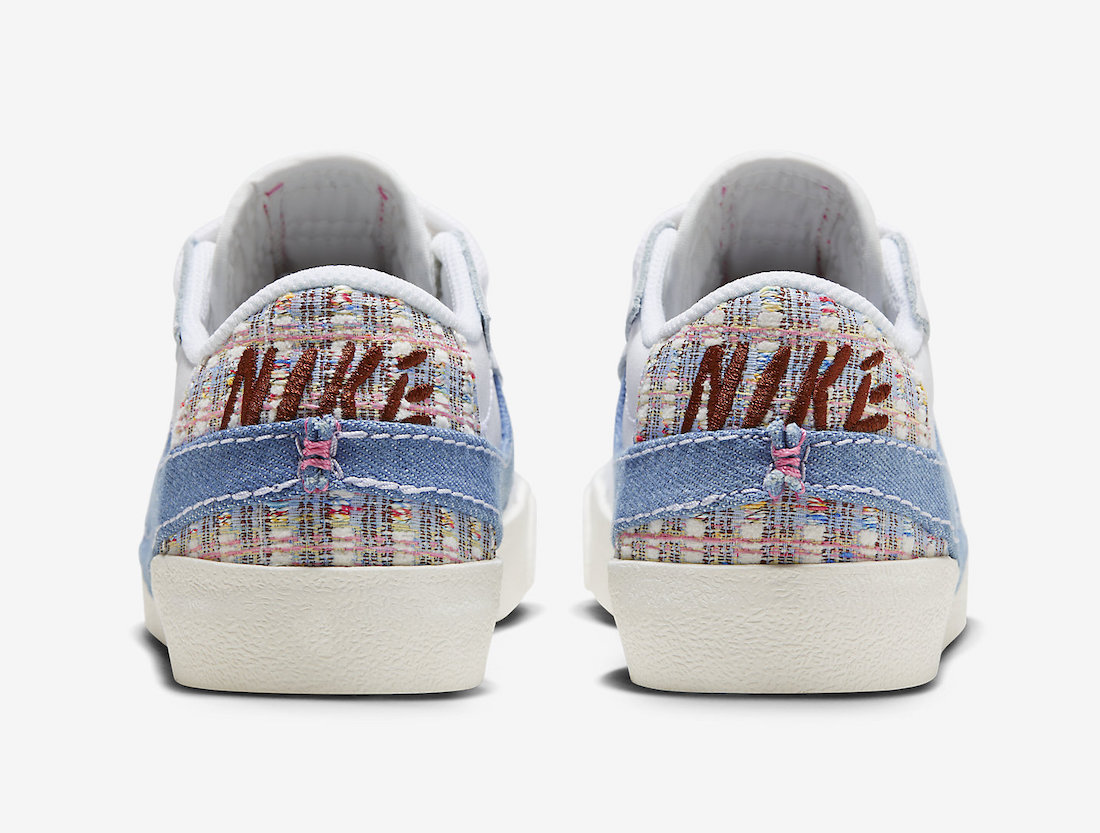 Nike Blazer Low Jumbo Denim Swoosh FJ7741-141 Release Date