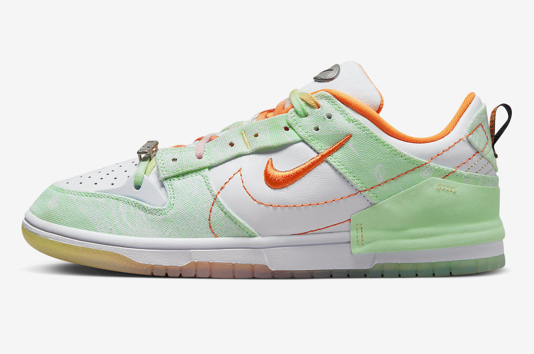 Nike Dunk Low Disrupt 2 Jade Ice Total Orange Release Date