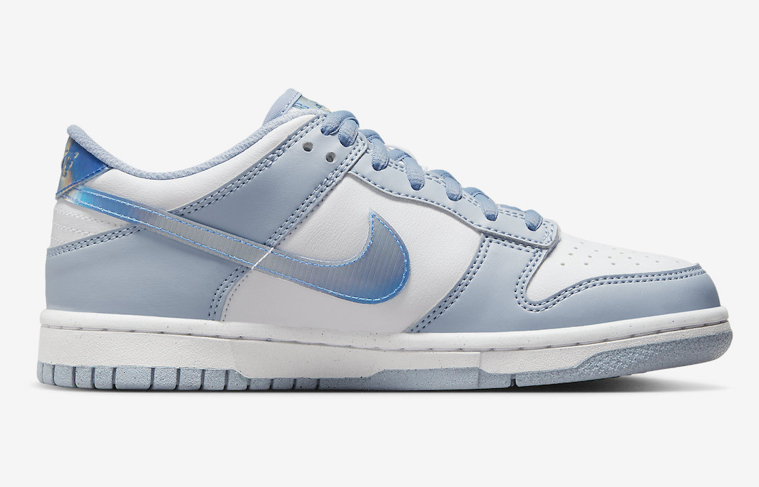 Nike Dunk Low GS Blue Iridescent FJ4668-400 Release Date