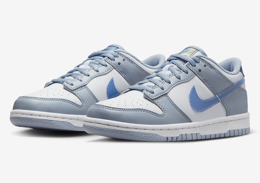 Nike Dunk Low GS Blue Iridescent FJ4668-400 Release Date