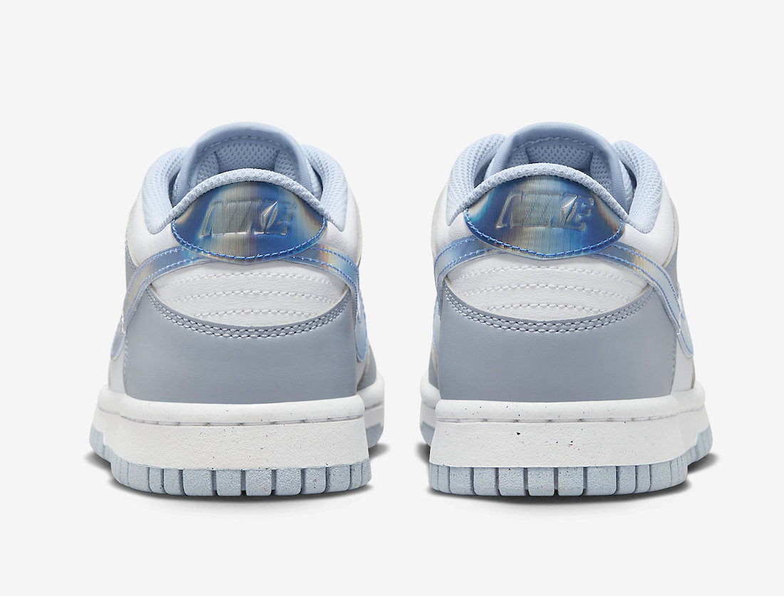 Nike Dunk Low GS Blue Iridescent FJ4668-400 Release Date