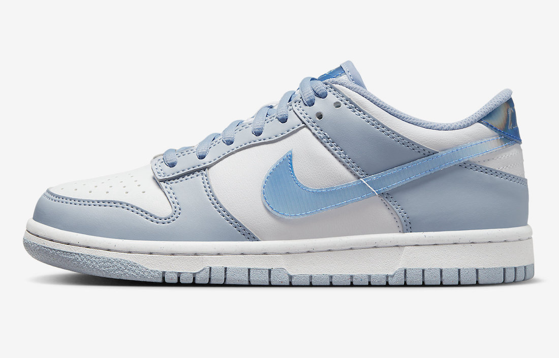 Nike Dunk Low GS Blue Iridescent FJ4668-400 Release Date