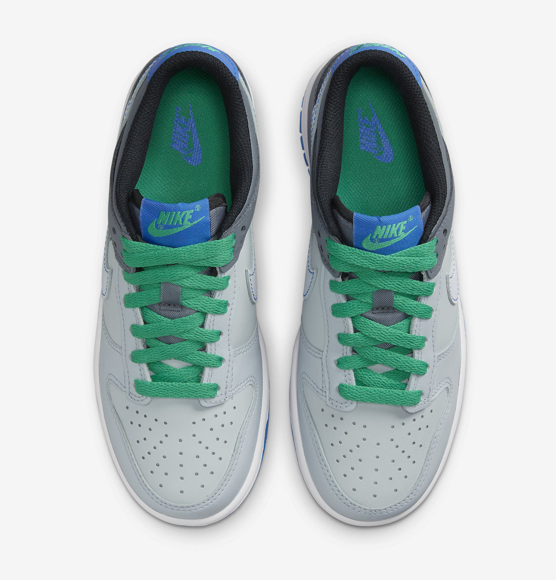 Nike Dunk Low GS Grey Blue Green DH9765-004 Release Date