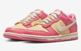这款Nike Dunk Low有草莓和桃子的味道