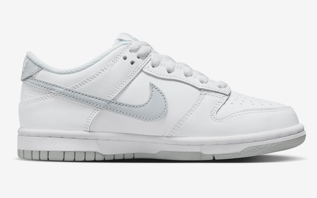 Nike Dunk Low GS White Grey DH9765-102 Release Date