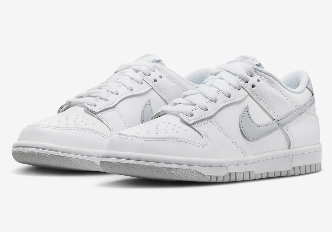 Nike Dunk Low GS White Grey DH9765-102 Release Date