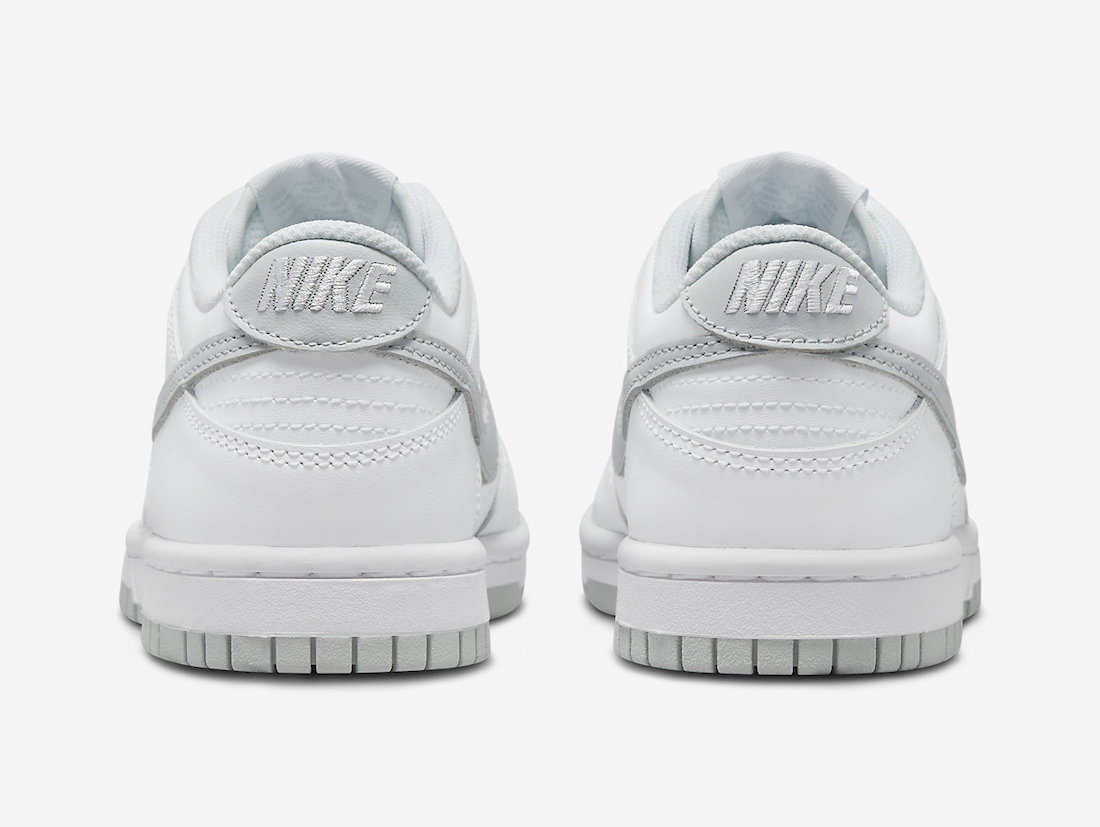 Nike Dunk Low GS White Grey DH9765-102 Release Date