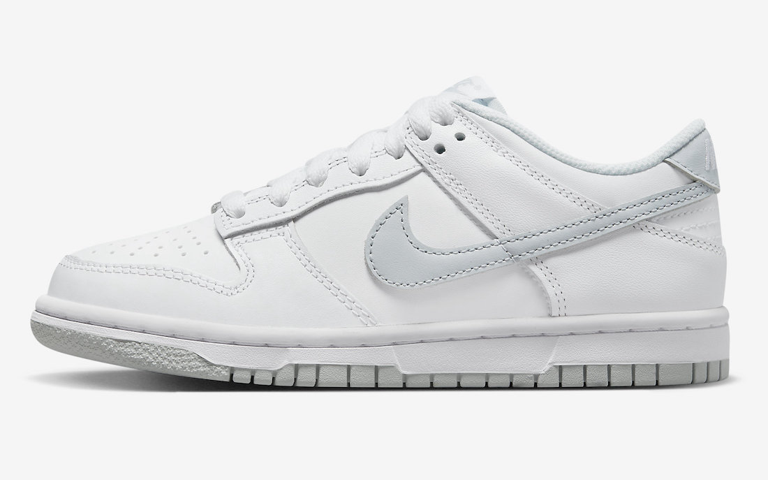 Nike Dunk Low GS White Grey DH9765-102 Release Date