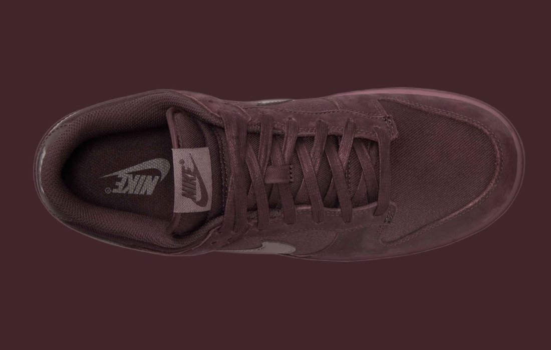 Nike Dunk Low Premium Burgundy Crush FB8895-600 Release Date