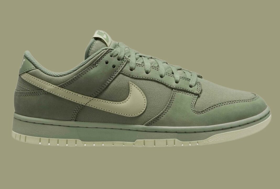 初见：Nike Dunk Low Premium “Oil Green”