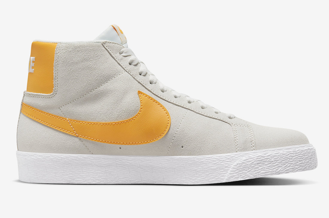 Nike SB Blazer Mid Summit White Laser Orange 864349-110 Release Date