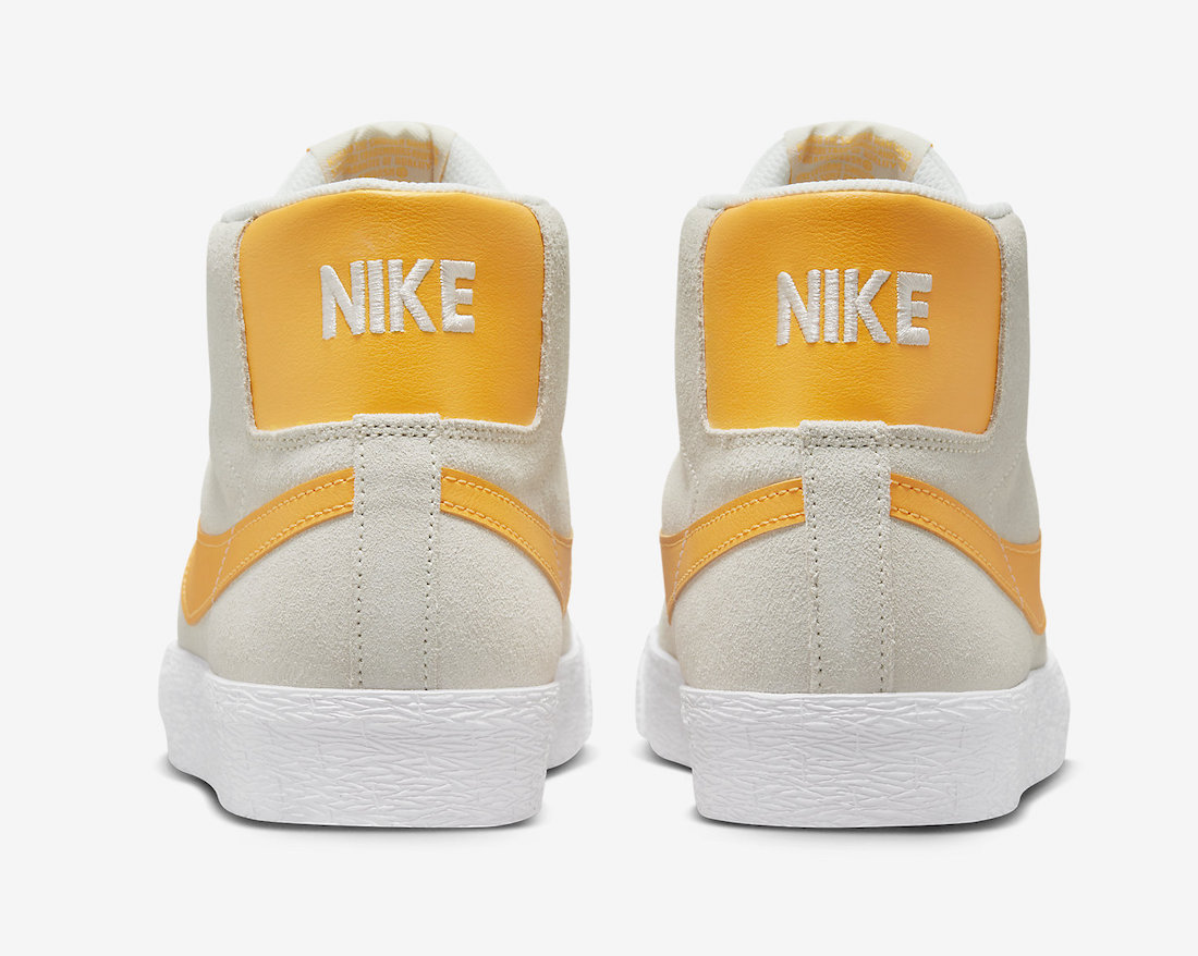 Nike SB Blazer Mid Summit White Laser Orange 864349-110 Release Date