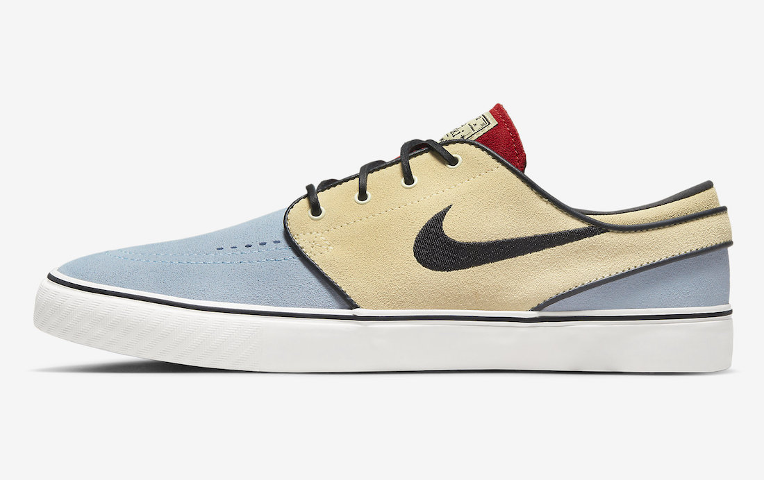 Nike SB Zoom Janoski OG+ Alabaster Chile Red Celestine Blue DV5475-700 Release Date