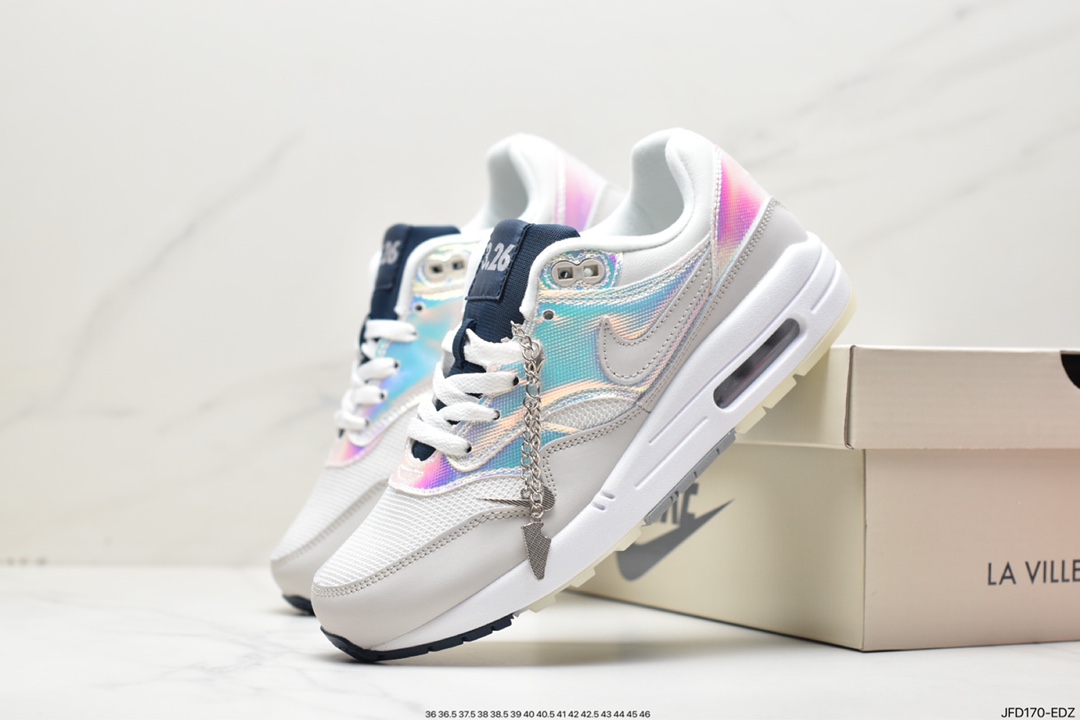 运动鞋, 跑鞋, Nike Air Max 1 OG, Nike Air Max 1, Nike Air Max, Nike Air, DN1803-500, Air Max 1, Air Max - 耐克 Nike Air Max 1 OG 初代 复古 气垫 百搭 休闲运动 慢跑鞋 DN1803-500