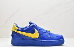 耐克 Nike Air Force 1 Low”Game Rovaland Vivid Sulfur”潮流经典防滑耐磨低帮 板鞋 蓝黄色 DV3464-400