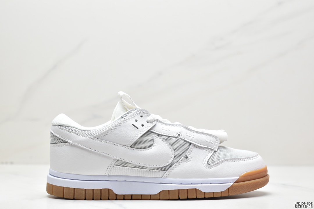 耐克 Nike Dunk Low Remastered “WhiteGum”防滑减震耐磨低帮 板鞋白色 DV0821 100