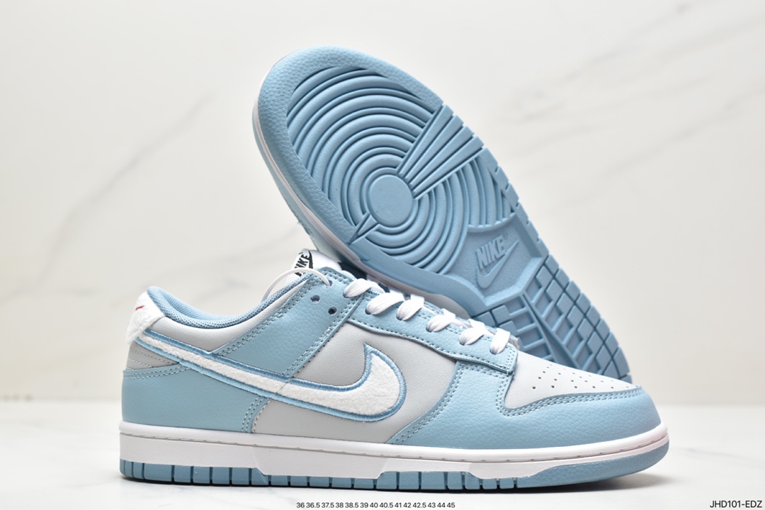 篮球鞋, 板鞋, Swoosh, Nike Dunk Low Retro, Nike Dunk Low, Nike Dunk, NIKE, DV0831-001, Dunk Low, Dunk - 耐克 Nike Dunk Low Retro 蓝灰色 防滑减震耐磨低帮板鞋 DV0831-001