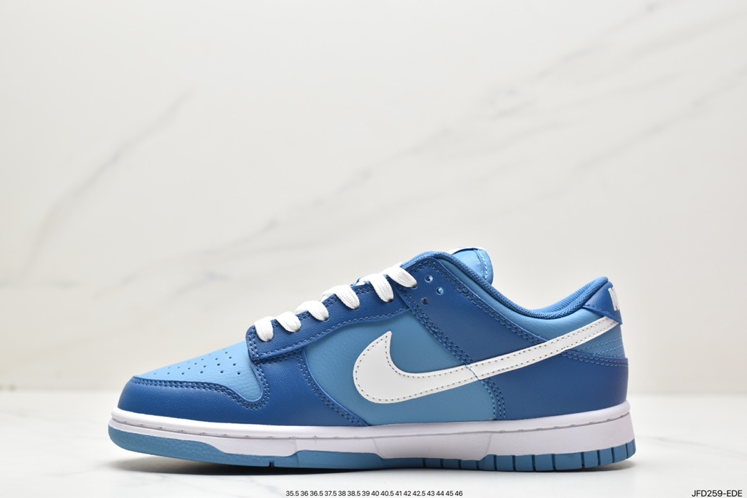 运动鞋, 休闲鞋, Zoom Air, Zoom, Swoosh, Nike Dunk Low, Nike Dunk, NIKE, Dunk Low, Dunk - 耐克 Nike Dunk Low “Dark Marina Blue” 滨海蓝 防滑耐磨 低帮休闲鞋 DJ6188-400