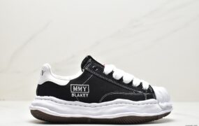 WOWXMIHARA YASUHIROBlakey OG Sole 帆布 低帮系带 防滑 时尚板鞋