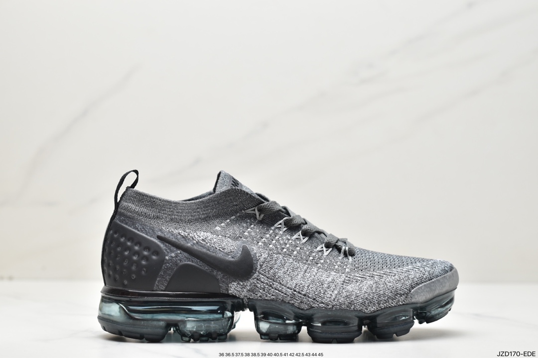 跑鞋, 跑步鞋, VaporMax Flyknit, Nike Air VaporMax Flyknit, Nike Air VaporMax, Nike Air, NIKE, Flyknit, Air VaporMax, 942842-100 - 耐克 Nike Air VaporMax flyknit 空气革命 防滑减震 气垫 低帮跑步鞋 942842-100